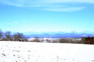 Aussicht Weißes Kreuz